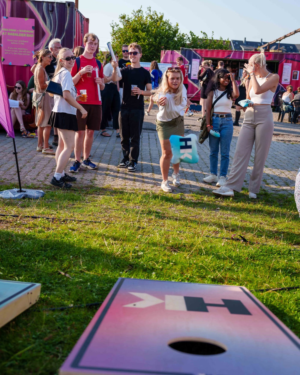 Jeu de Cornhole personnalisé 90x60 cm – Créez votre jeu parfait